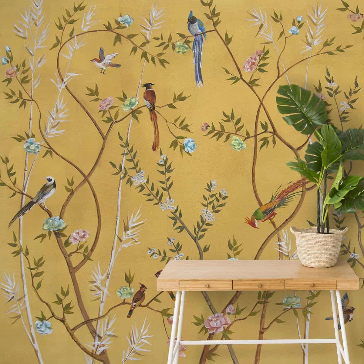 Chinese Wallpaper  Fascinating Chinoiserie décor to impress