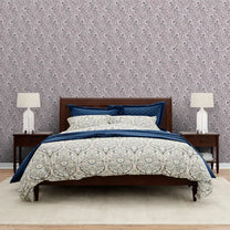 Serenade Design Wallpaper Roll in mauve Color Buy Online