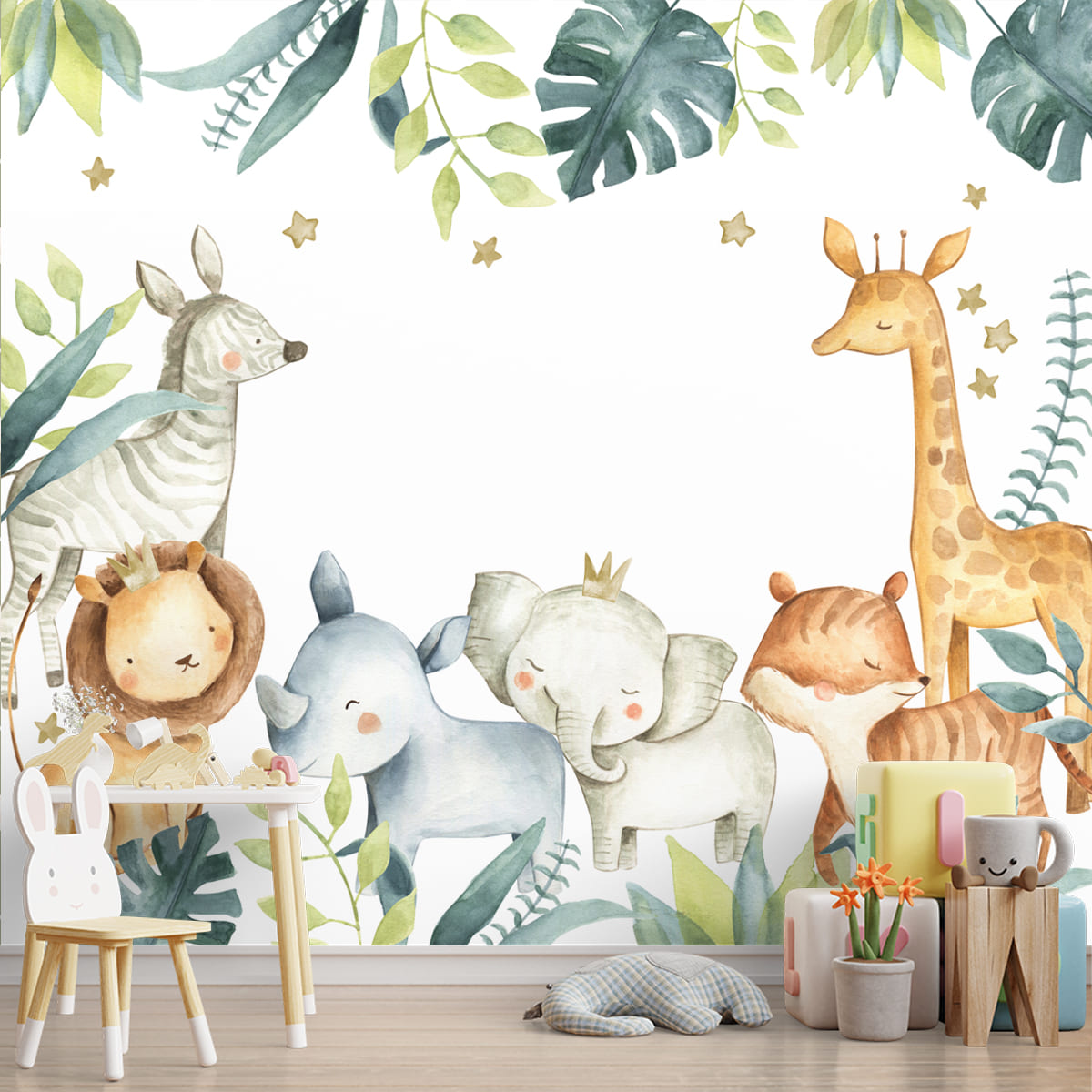 Nursery Wallpaper Animals