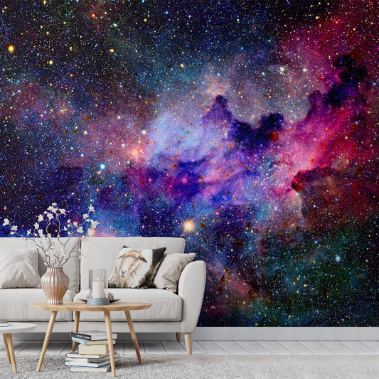 Galaxy and Space Themes Wallpaper for Walls and Ceilings, Customised