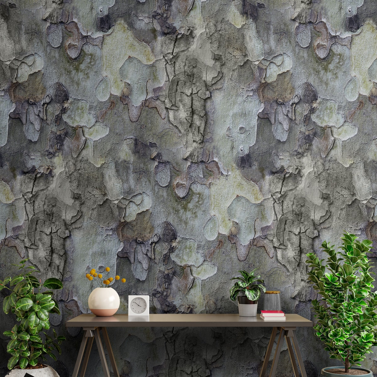 Distorted Paint Texture Themed Wallpaper for Walls – Life n Colors