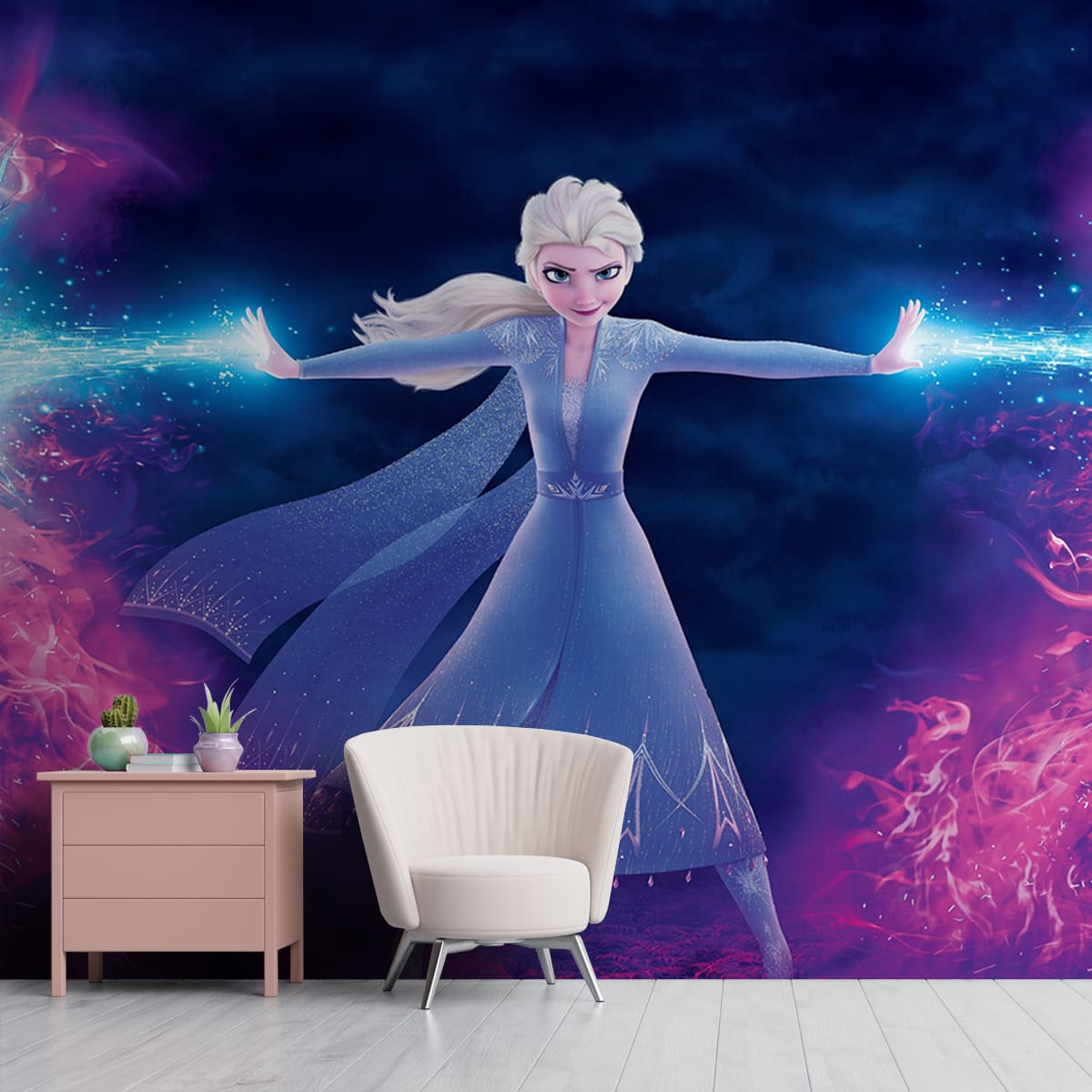 100+] Pink Elsa Frozen Wallpapers