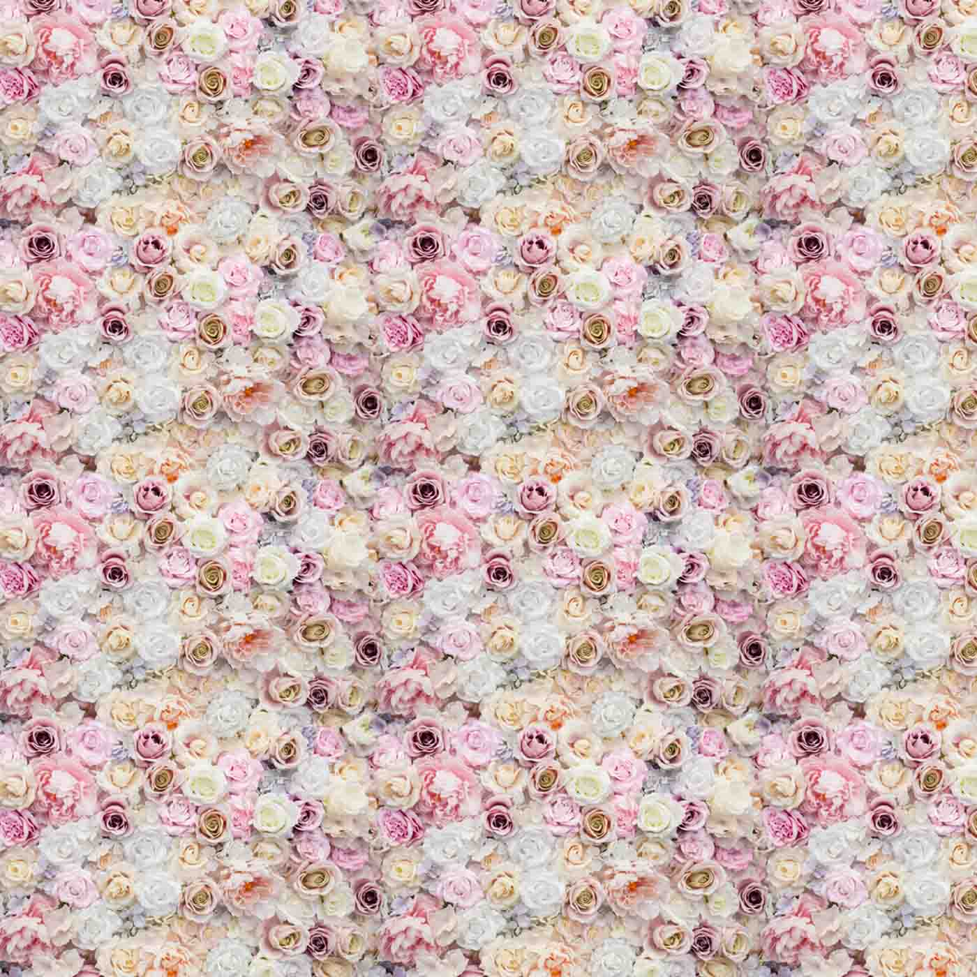Pink Roses Wallpaper for Homes, Repeat Pattern