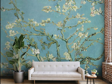 Almond Blossom- a Vincent Van Gough Painting as Wallpaper