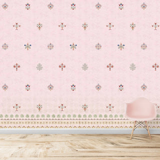 Decorate walls with Indian theme wallpapers