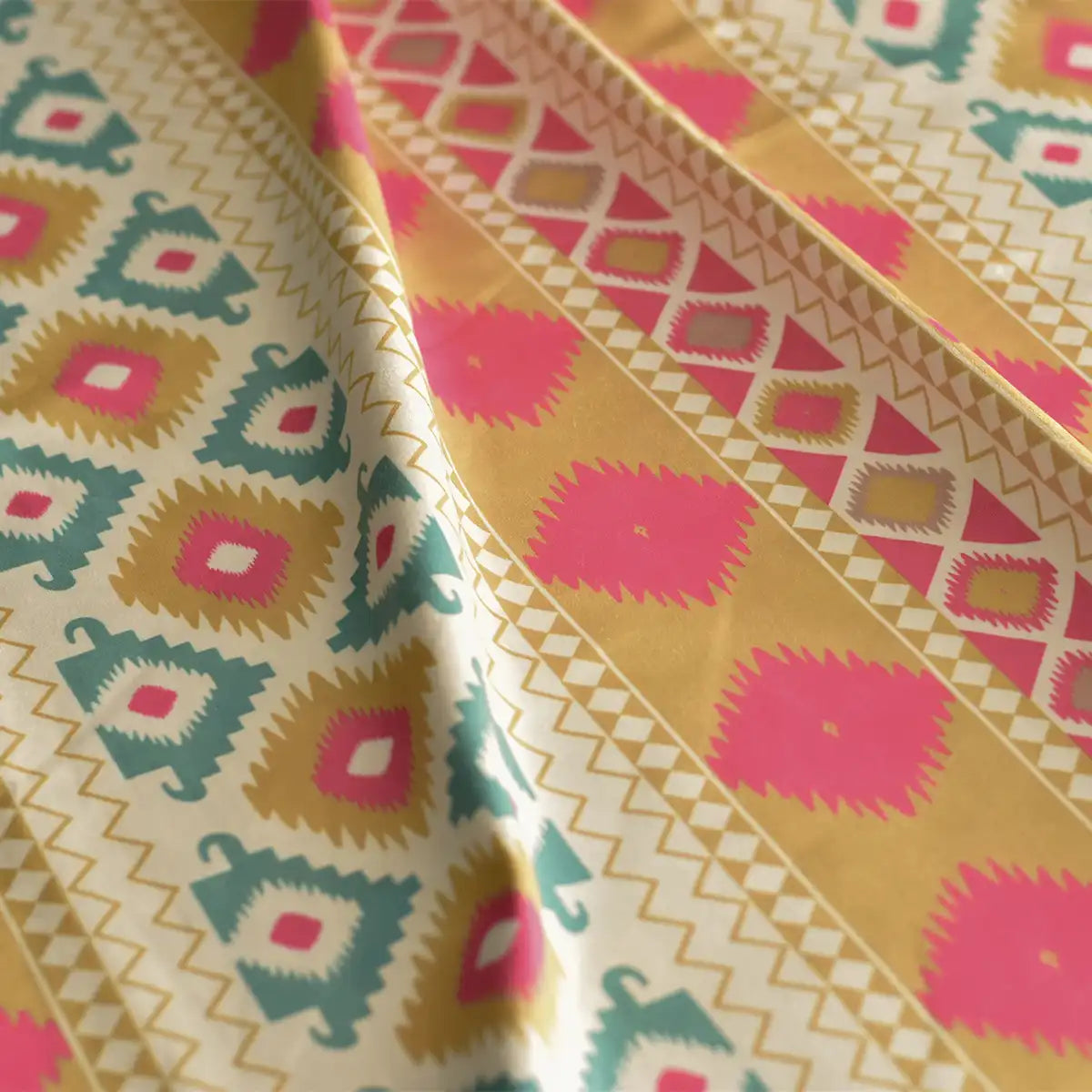 Why Indian Ikat is the Perfect Choice for Elegant Upholstery Fabrics?