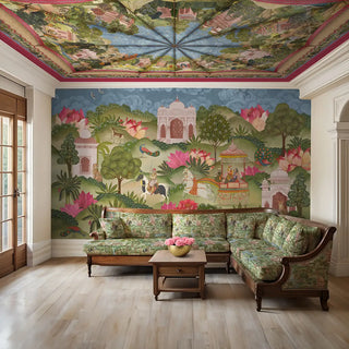 Texture Talk: The Art of Mixing Maximalist Design with Busy Wallpapers