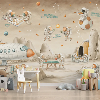 Cosmic Clubhouse Kids Room Wallpaper by Life n Colors | Blog