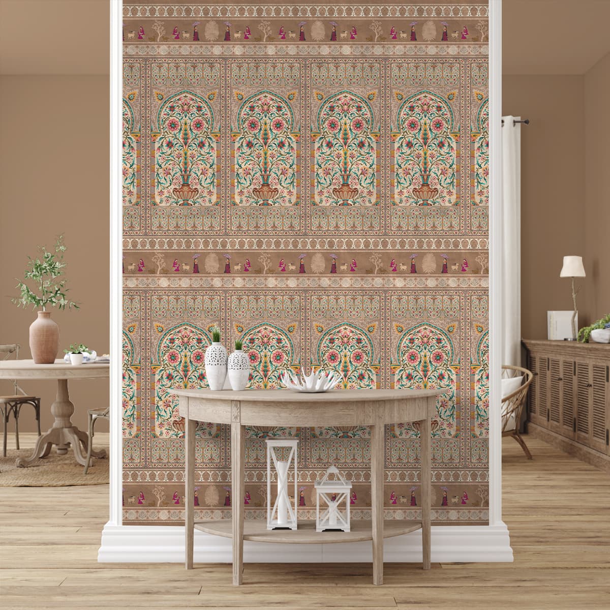 Custom Luxury Indian Wallpaper For Sudha From Mumbai – Life n Colors