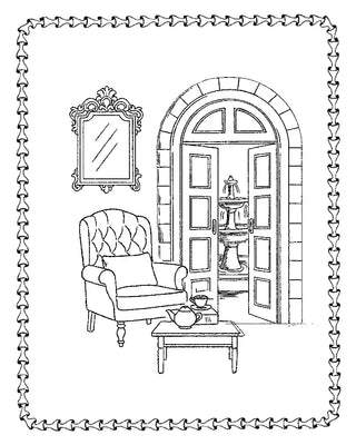 Zaina World Art Inspired Wallpaper & Fabric Collection: A global mosaic of designs drawing from diverse art and cultures worldwide, including Moroccan, Japanese, and European styles, infusing your space with international flair.