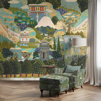 Lore of Persian Town, Customised Wallpaper for Walls