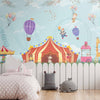 Animal Fiesta: Carnival Theme Wallpaper for Kids room