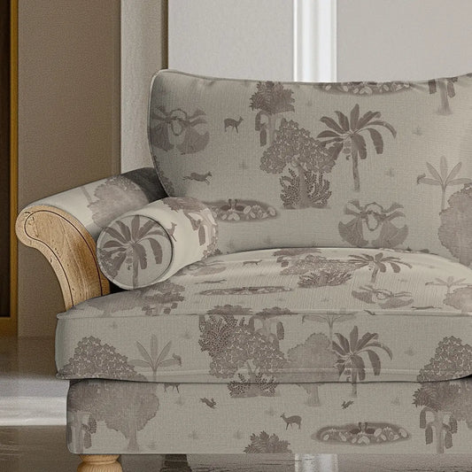Nritya Sofa and Chairs Upholstery Fabric Beige