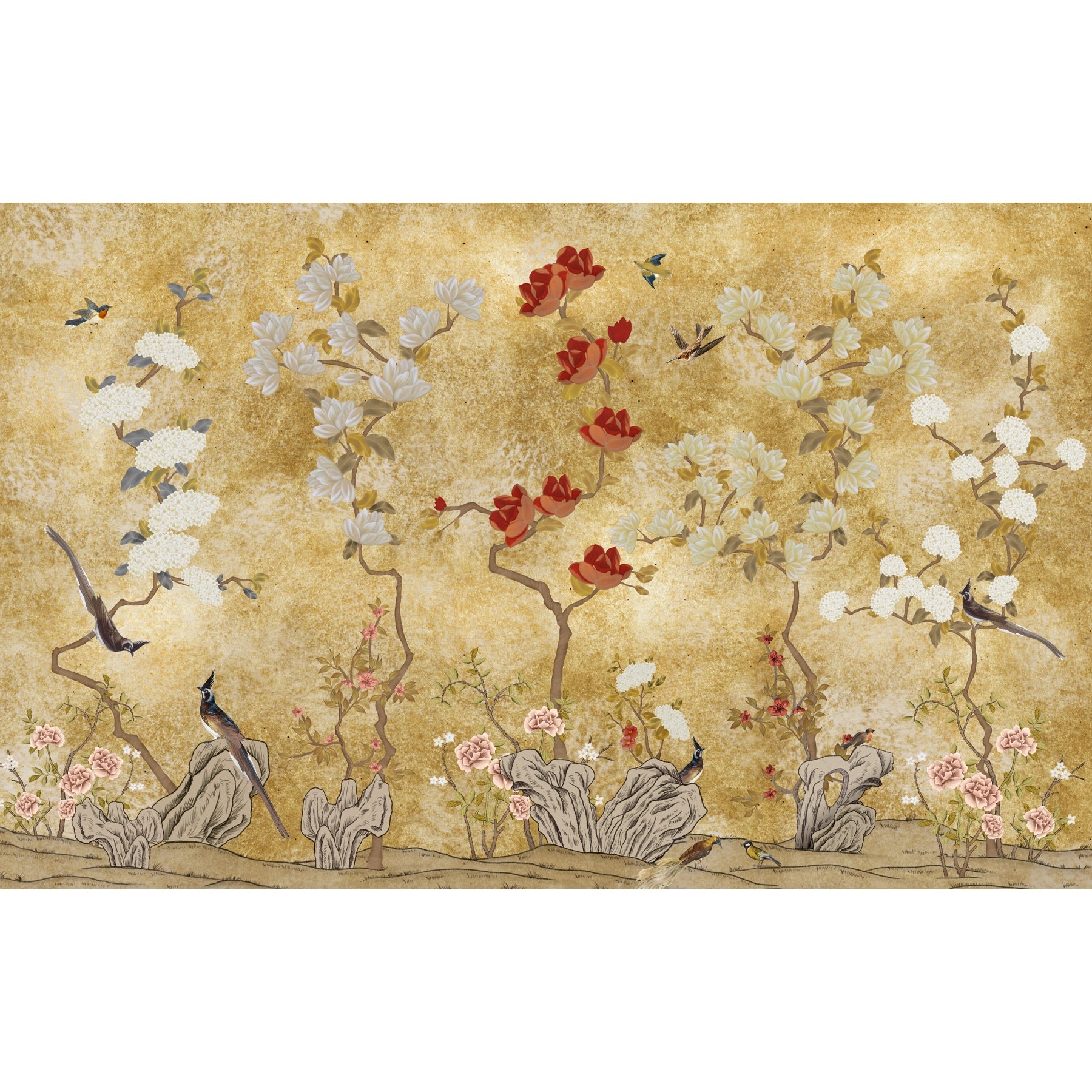 Japanese Garden Wallpaper for Luxury Homes by lifencolors
