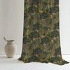 Indravan Indian Pichwai Jungle Curtain Fabric Fresh Green