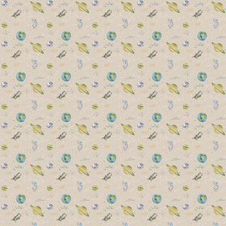 Planets of Wonder: Stellar Space Wallpaper, Sage Sand