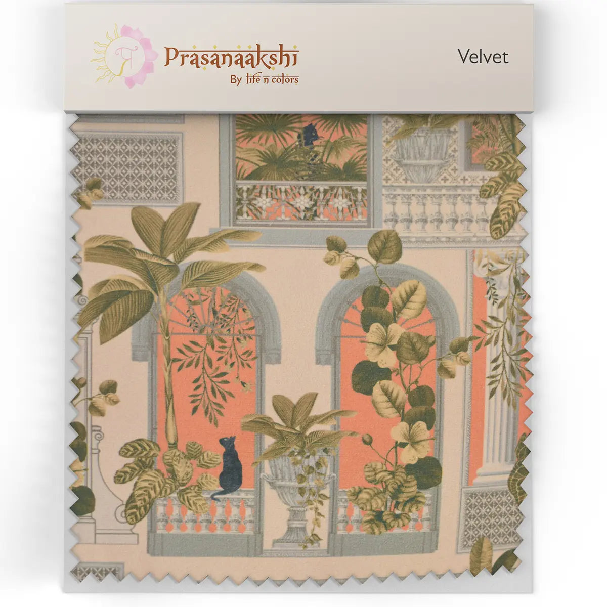 Cattitude Sofa and Chairs Upholstery Fabric Beige Life n Colors