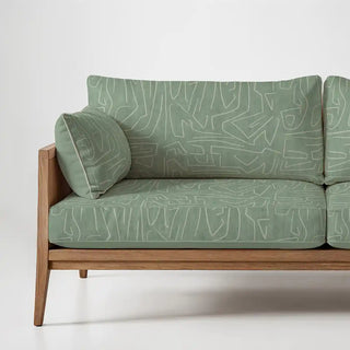 Abstract Pattern Sofa Abstract Design Sofa and Chairs Upholstery Fabric | Life n Colors