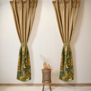 Silk Route Readymade Curtain for Windows and Doors