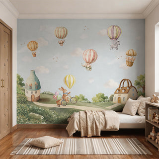 Dream village Kids Room Wallpaper