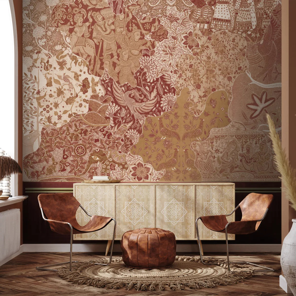 Rang Rali, Indian Wallpaper Inspired by Fabrics of India buy now