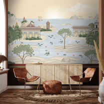 Dream Palace, ein Fusion-Themen-Hintergrundbild für Häuser, individuell gestaltet