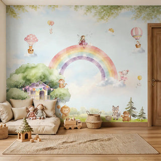Fairyland Girls Room Wallpaper