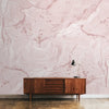 Pink Marble Stone Wallpaper, Abstract Design Pattern