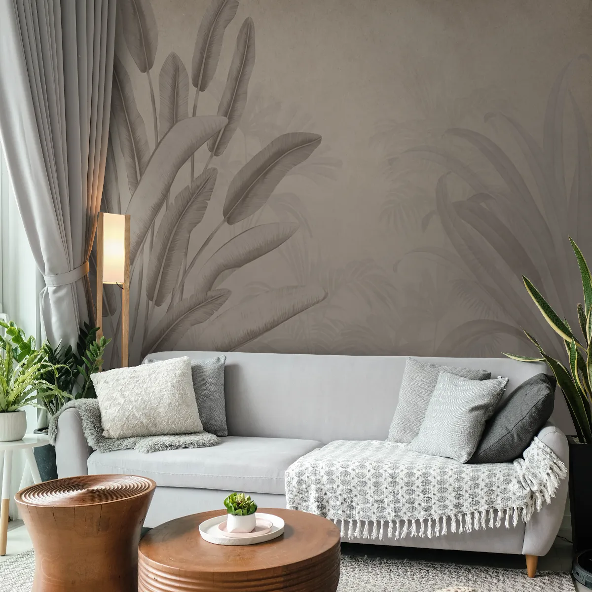 Buy Jungle Echoes Customised Wallpaper for Rooms