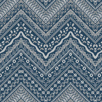Horizon Design Wallpaper Roll in Blue Color