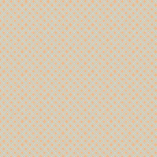 Radiance Design Wallpaper Roll in Orange & teal Color