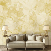 Shop now Water Colors Effects, Exotic Wallpaper for Walls Yellow Color