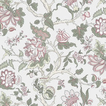 Gardenia Design Wallpaper Roll in Off White Color Buy Online
