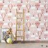 Balloonic Design Wallpaper Roll in Peach Color