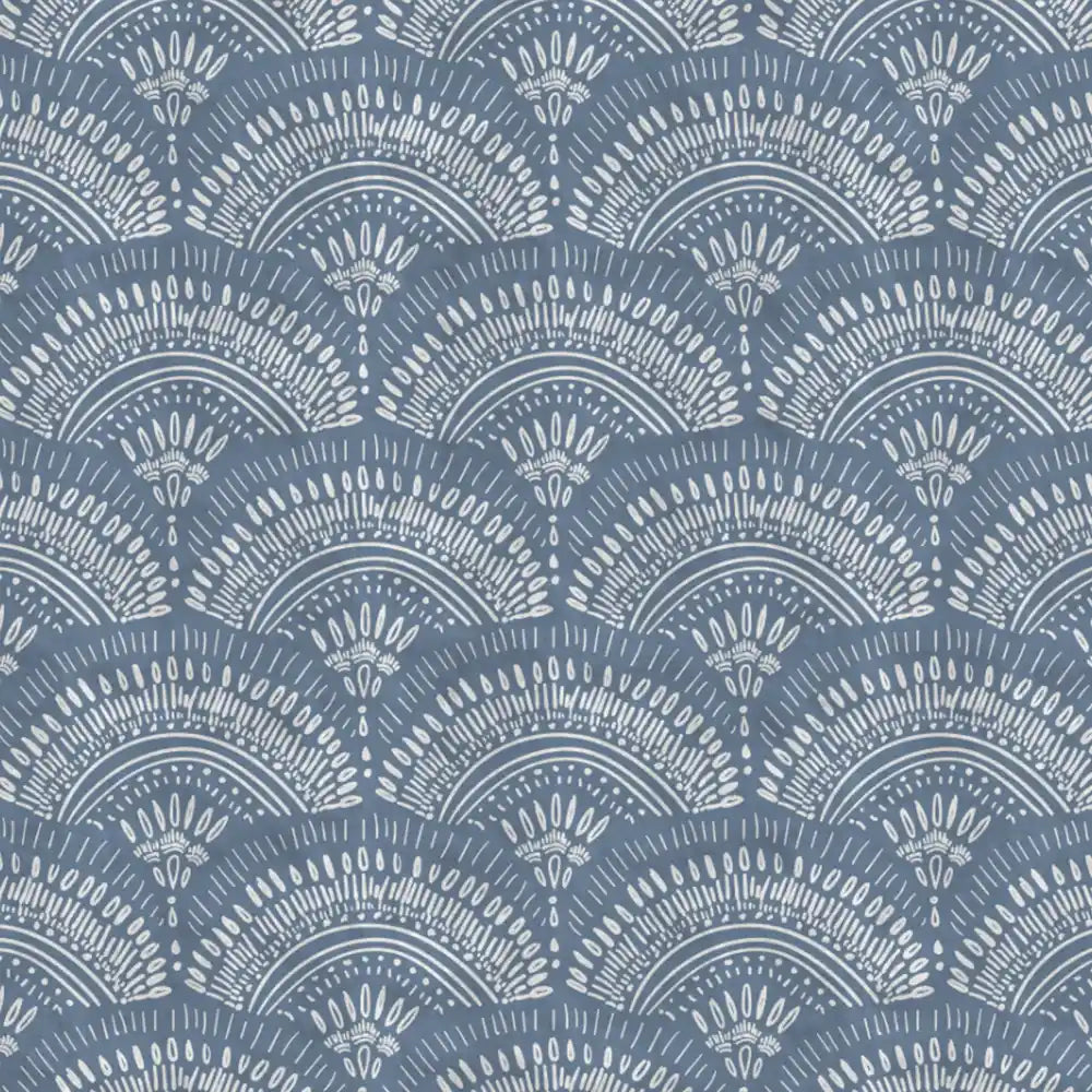 Shop Navya Abstract Design Wallpaper Roll in Blue Color