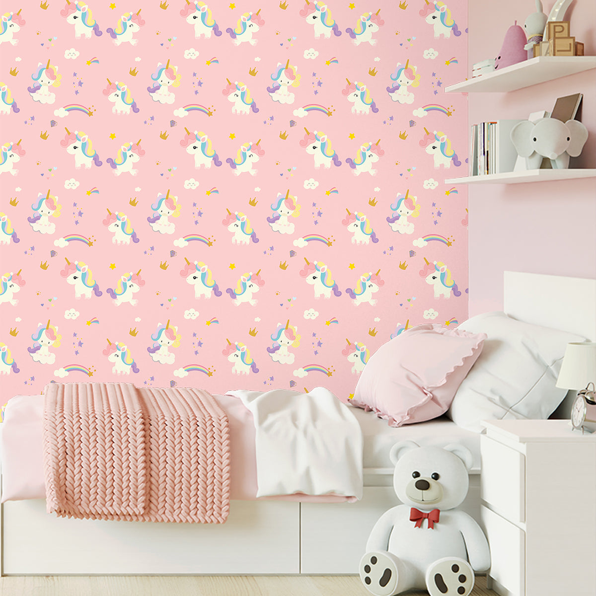 Tiny Unicorn Treasures, Design for Kids, pink