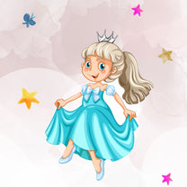 Princes and Unicorn Theme Girls Wallpapers, Kids Room Wallpaper Design, Customised