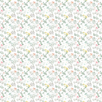 Cute Pastel Shades Floral Wallpaper