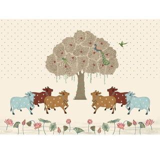 Buy Sacred Grove Pichwai Room Wallpaper