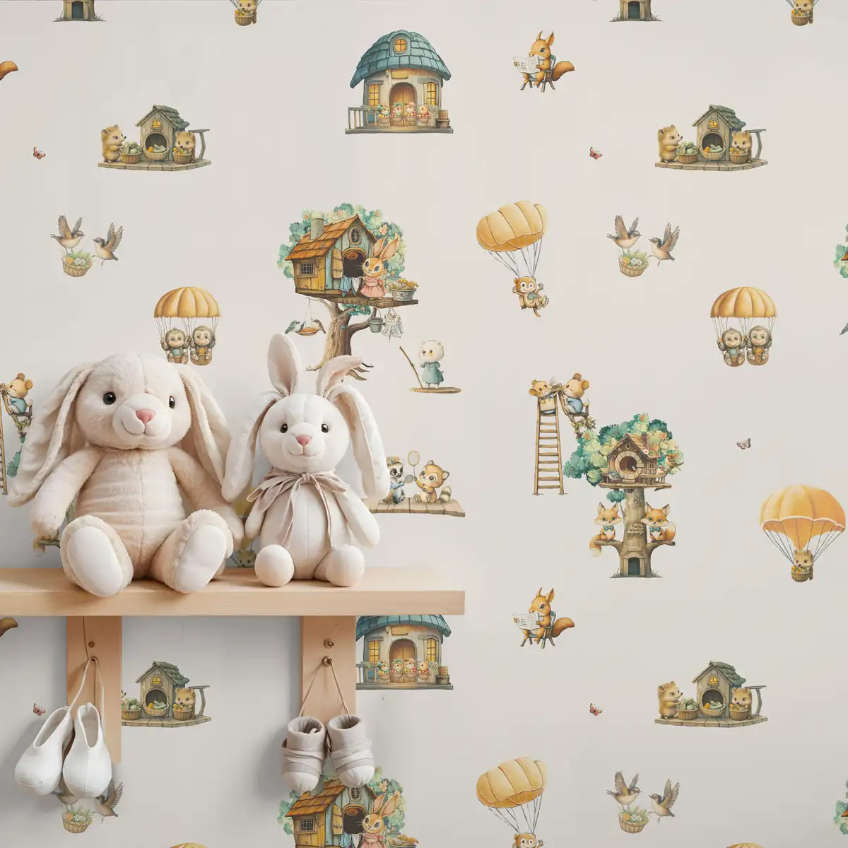 Fun House Pattern Tree House Fun Repeat Pattern , Design for Kids| Life n Colors