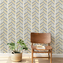 Buy Chevron Abstract and Geometric Theme Modern Wallpaper for Walls