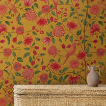 Mahak Floral Pattern Wallpaper for Rooms