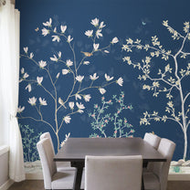 Chinoiserie Garden A Dreamscape of Flora & Fauna Wallpaper