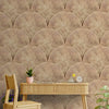 Sandy Arches Abstract Modern Theme Geometric Wallpaper for Rooms