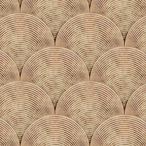 Sandy Arches Abstract Modern Theme Geometric Wallpaper for Rooms