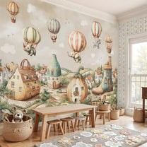 Dream village Kids Room Wallpaper