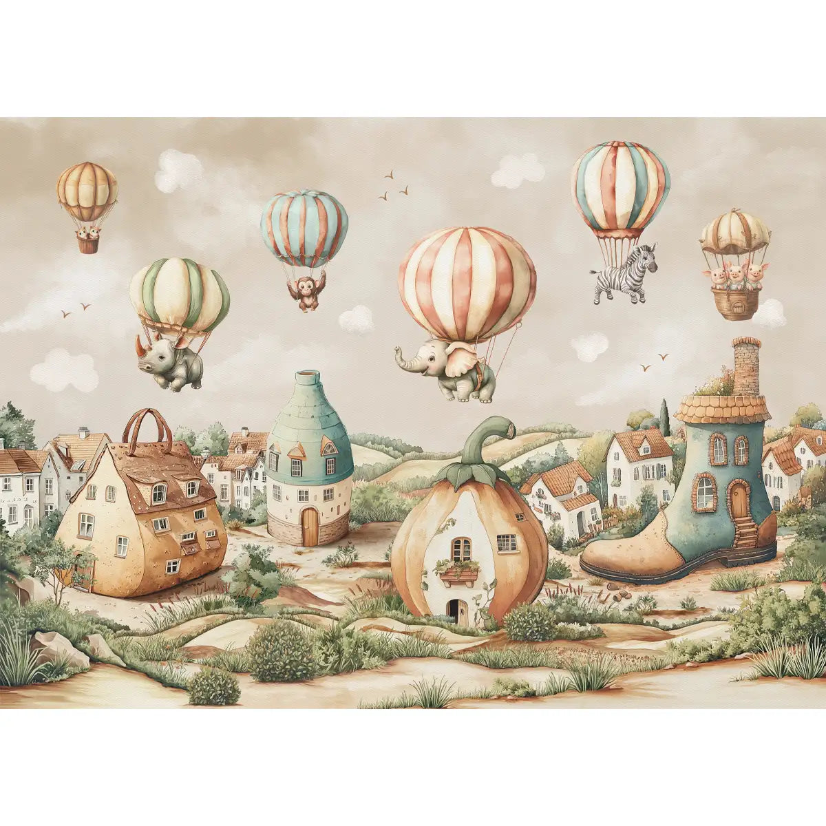 Dream village Kids Room Wallpaper Buy Now 