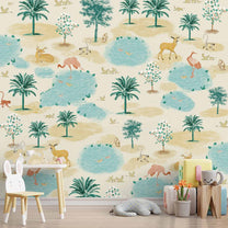 Kinaara- A Fresh Pastel Shade Wallpaper for Kids Rooms