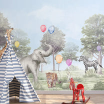 Best Pretty Forest Theme Children Room Wallpaper