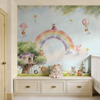 Fairyland Kids Design, Girls Room Wallpaper, Customised